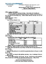 Đề thi giáo viên giỏi Địa lí lớp 9 - Năm học 2010-2011 - Phòng GD & ĐT Hà Hòa